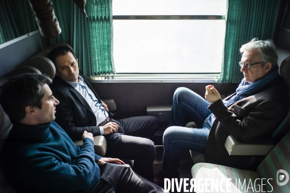 Déplacement unitaire pour la défense du service public ferroviaire.