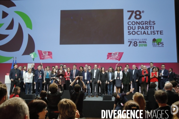 78e congrès du Parti Socialiste à Aubervilliers