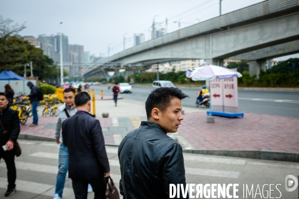 Shenzhen, Chine - Illustration