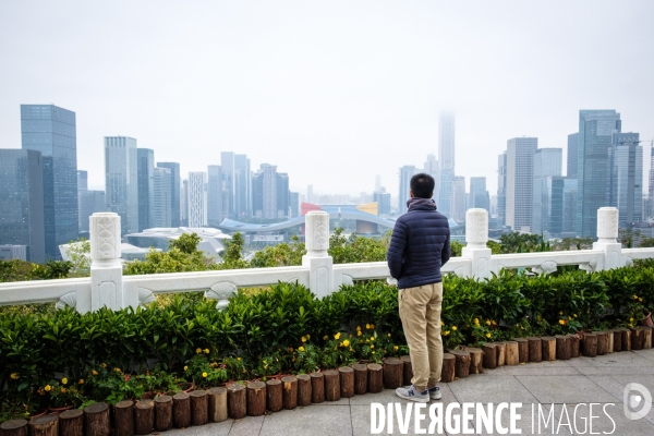 Shenzhen, Chine - Illustration