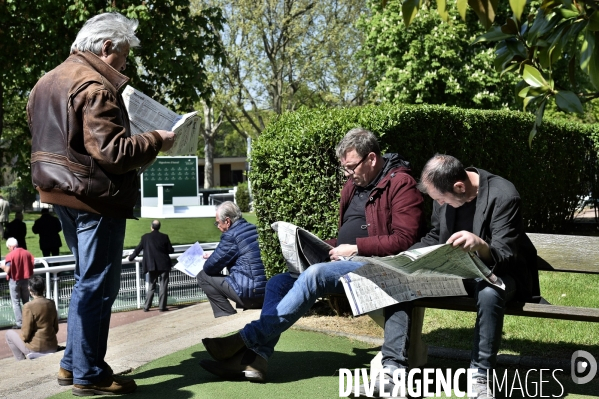 Courses hippiques  de steeple-chase à AUTEUIL