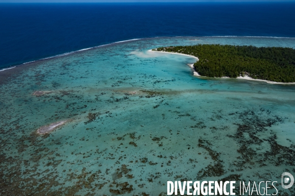 Arrivée sur l atoll de Tetiaroa