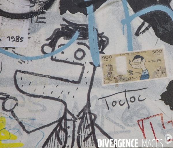 Maison de serge gainsbourg /graffitis