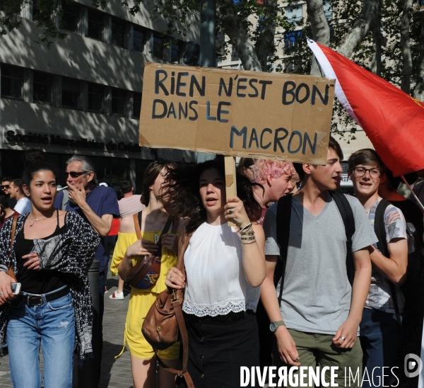 Manifestation CGT aujourd hui à Marseille