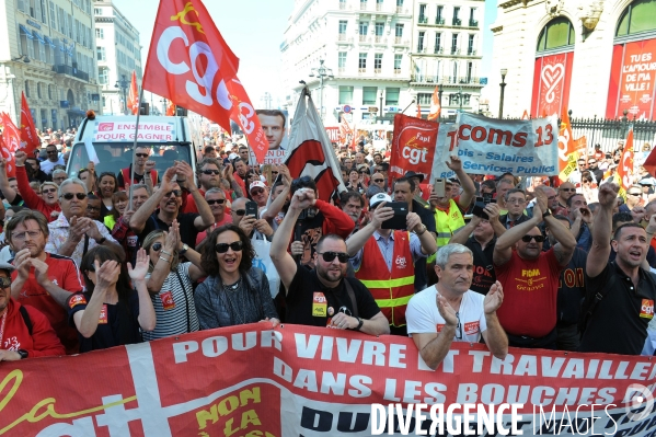 Manifestation CGT aujourd hui à Marseille