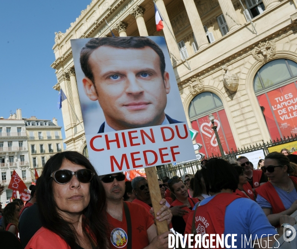 Manifestation CGT aujourd hui à Marseille