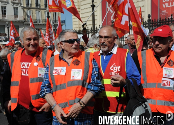 Manifestation CGT aujourd hui à Marseille