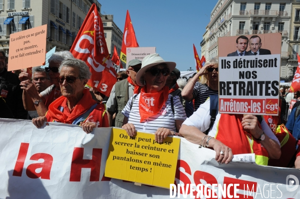 Manifestation CGT aujourd hui à Marseille