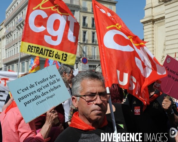 Manifestation CGT aujourd hui à Marseille