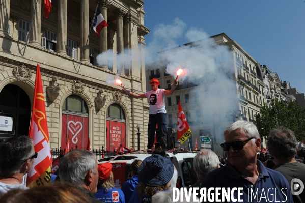 Manifestation CGT aujourd hui à Marseille