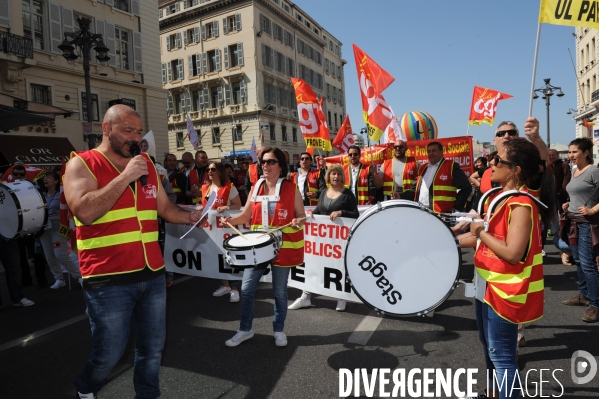 Manifestation CGT aujourd hui à Marseille