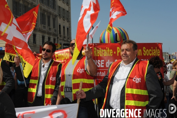 Manifestation CGT aujourd hui à Marseille
