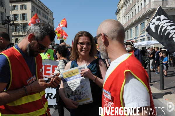 Manifestation CGT aujourd hui à Marseille