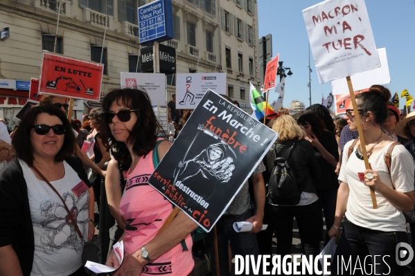 Manifestation CGT aujourd hui à Marseille