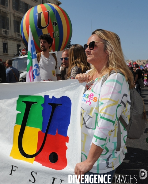 Manifestation CGT aujourd hui à Marseille