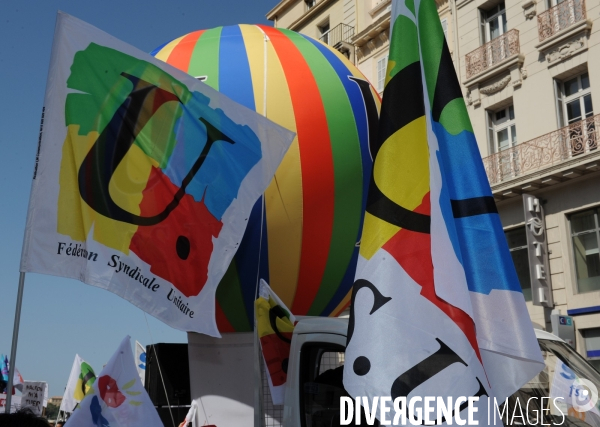 Manifestation CGT aujourd hui à Marseille