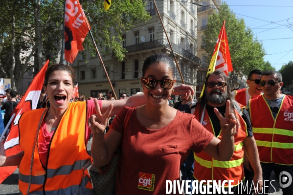 Manifestation CGT aujourd hui à Marseille