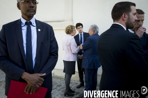 Lancement des emplois francs par Muriel Pénicaud, à Clichy-sous-Bois