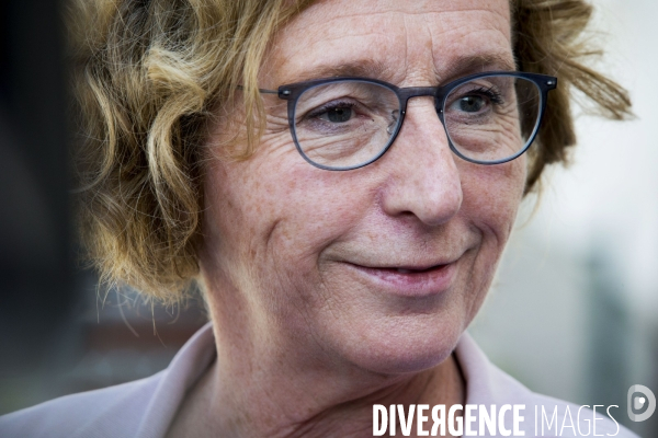 Lancement des emplois francs par Muriel Pénicaud, à Clichy-sous-Bois