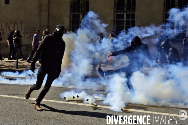 Manifestation Interprofessionnel Paris  Interprofessional Demonstration Paris