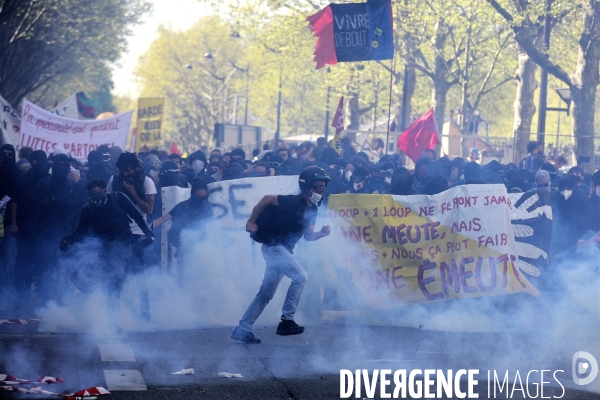 Manifestation Interprofessionnel Paris  Interprofessional Demonstration Paris