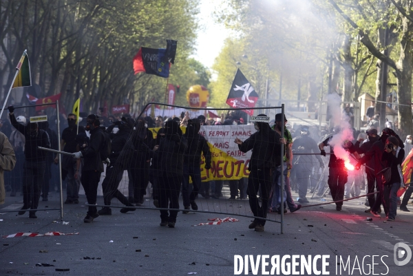 Manifestation Interprofessionnel Paris  Interprofessional Demonstration Paris