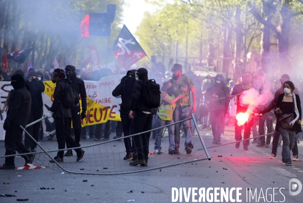 Manifestation Interprofessionnel Paris  Interprofessional Demonstration Paris