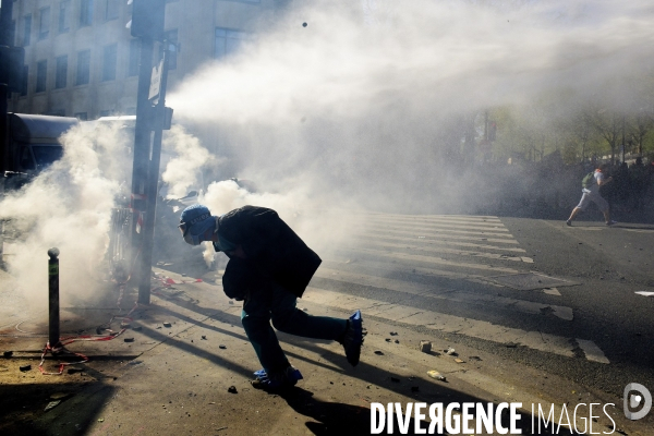 Manifestation Interprofessionnel Paris  Interprofessional Demonstration Paris