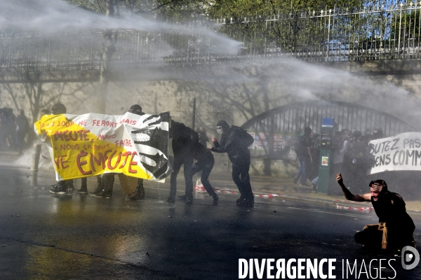 Manifestation Interprofessionnel Paris  Interprofessional Demonstration Paris