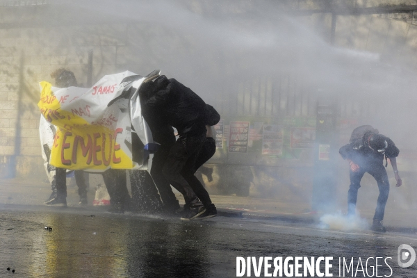 Manifestation Interprofessionnel Paris  Interprofessional Demonstration Paris