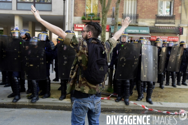 Manifestation Interprofessionnel Paris  Interprofessional Demonstration Paris