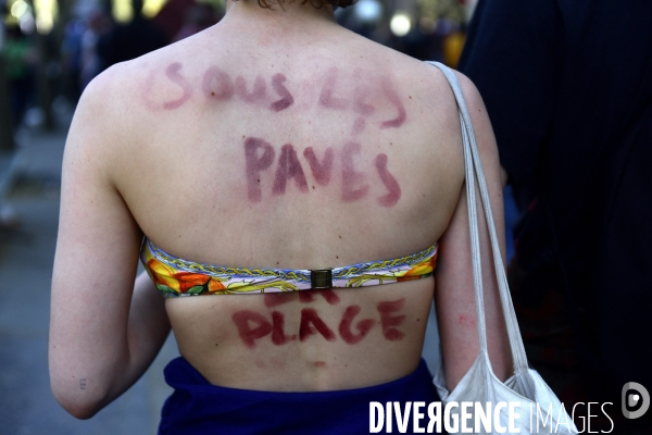 Manifestation Interprofessionnel Paris  Interprofessional Demonstration Paris