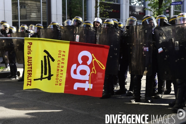 Manifestation Interprofessionnel Paris  Interprofessional Demonstration Paris