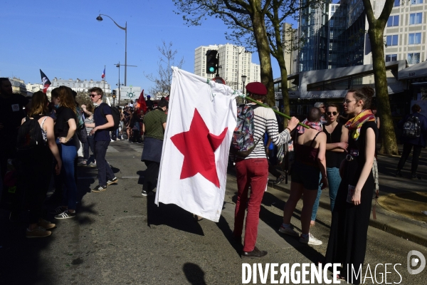 Manifestation Interprofessionnel Paris  Interprofessional Demonstration Paris