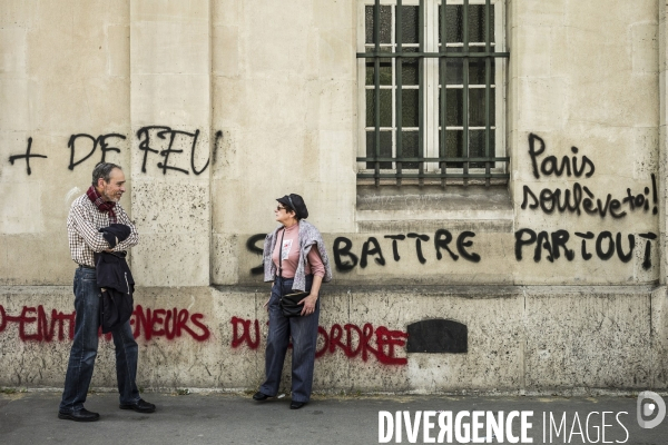 Grève à la SNCF, Manifestation interprofessionnelle.