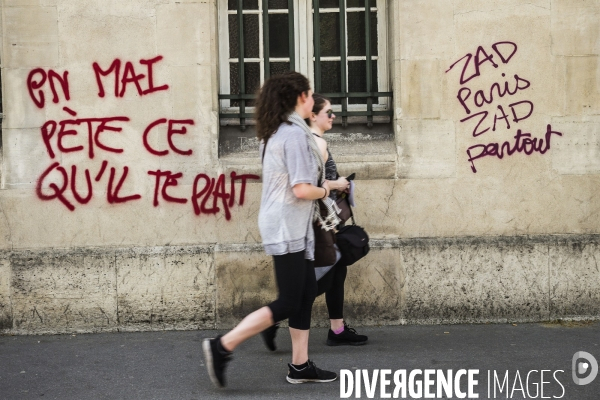 Grève à la SNCF, Manifestation interprofessionnelle.