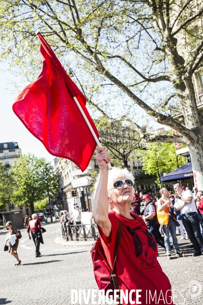 Grève à la SNCF, Manifestation interprofessionnelle.