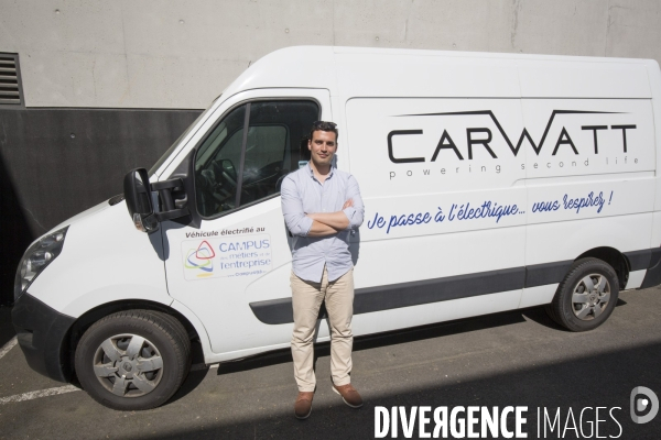 Carwatt convertit les utilitaires urbains a l electrique