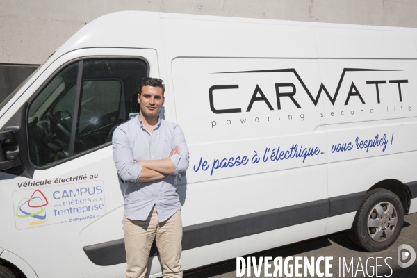 Carwatt convertit les utilitaires urbains a l electrique