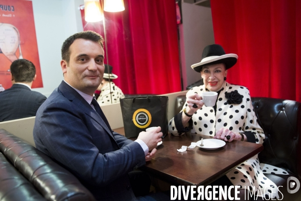 Conférence de presse de Florian PHILIPPOT et Geneviève de FONTENAY.