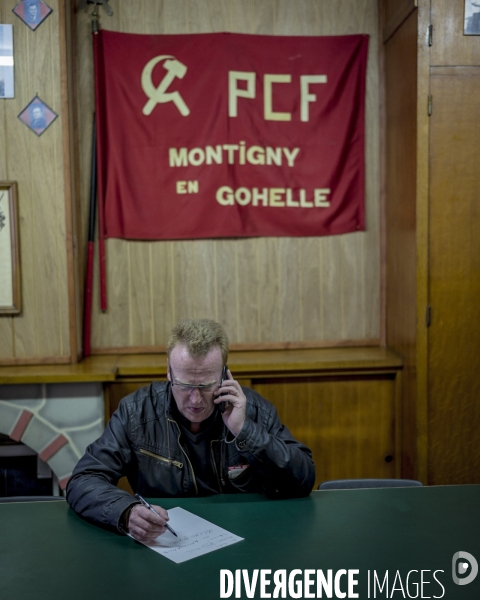 Un jour avec Herve POLY, candidat PCF suppleant de Jean-Luc Melenchon pour les legislatives 2012