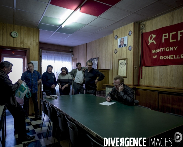 Un jour avec Herve POLY, candidat PCF suppleant de Jean-Luc Melenchon pour les legislatives 2012