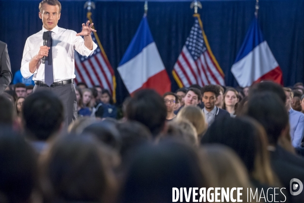 Emmanuel Macron : voyage d Etat aux Etats-Unis
