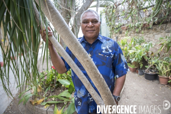 Roch Apikaoua, vicaire général de l archidiocèse de Nouméa, Nouvelle-Calédonie