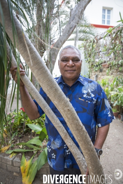 Roch Apikaoua, vicaire général de l archidiocèse de Nouméa, Nouvelle-Calédonie