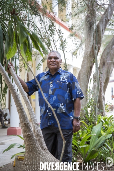 Roch Apikaoua, vicaire général de l archidiocèse de Nouméa, Nouvelle-Calédonie