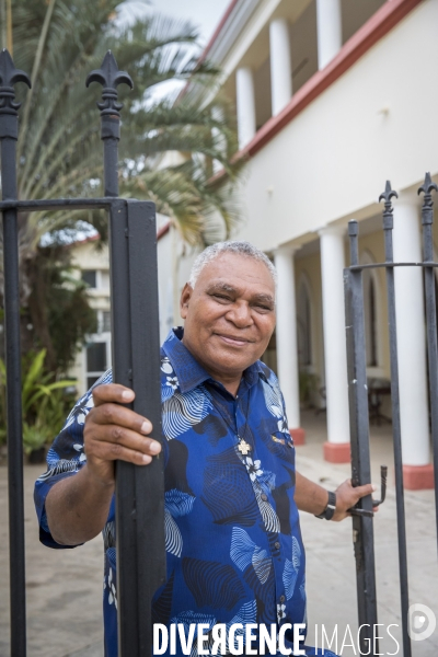 Roch Apikaoua, vicaire général de l archidiocèse de Nouméa, Nouvelle-Calédonie