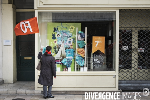 1er mai (dispersé) à Tours.