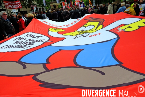 Le défilé du 1 er mai 2018