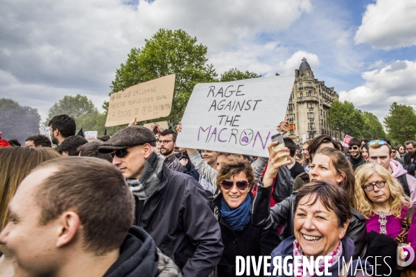 1er Mai 2018 sous les Gaz Lacrymongenes